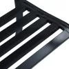  fekete acél kerti pad 125 cm