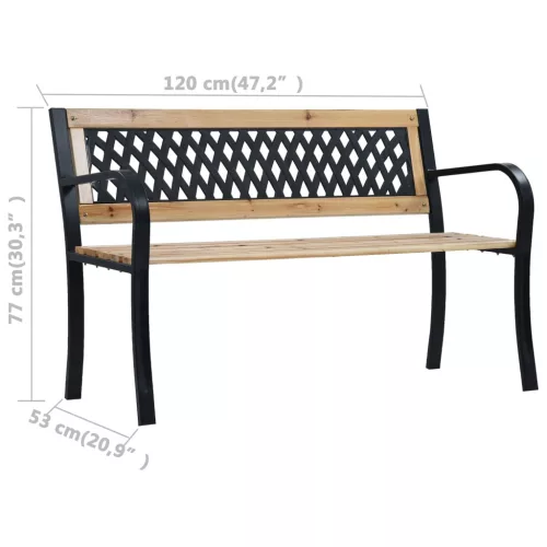  fa kerti pad 120 cm