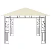  krémszínű pavilon szúnyoghálóval 3 x 3 x 2,73 m 180 g/m²