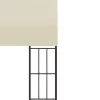  krémszínű falra szerelhető szövetpavilon 3 x 6 m