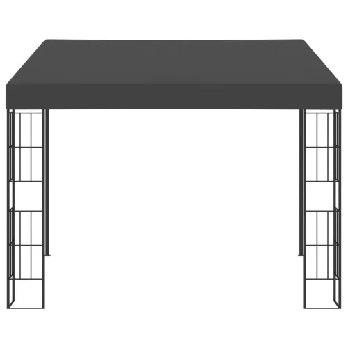  antracitszürke falra szerelhető szövetpavilon 3 x 3 m