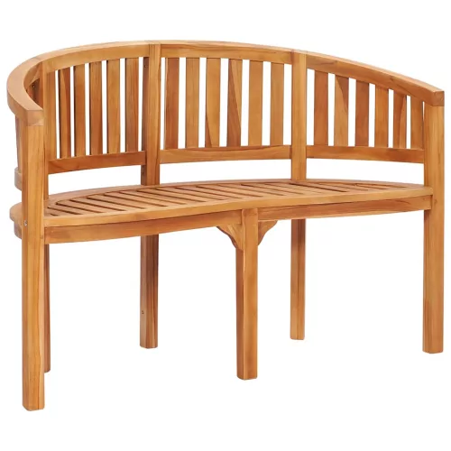  tömör tíkfa banán alakú pad 120 cm
