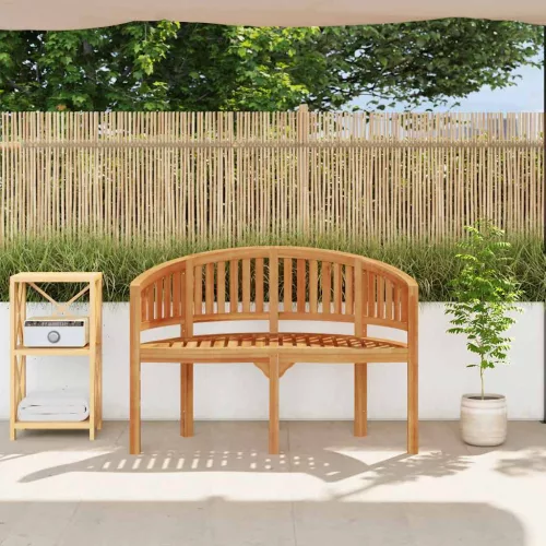  tömör tíkfa banán alakú pad 120 cm