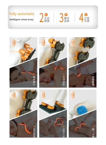 LoboGlorioso zéró gravitációs görgős deluxe masszázsfotel - B ÁRU