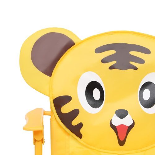  3 részes sárga kerti gyerekbisztrószett napernyővel