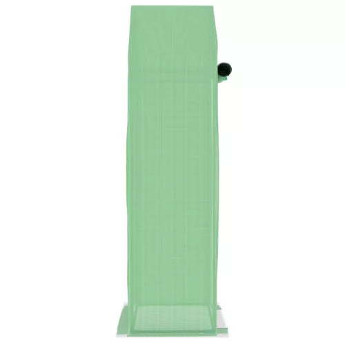  0,5 m²-es acélvázas melegház 1 x 0,5 x 1,9 m