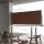  barna behúzható oldalsó teraszi napellenző 100 x 300 cm