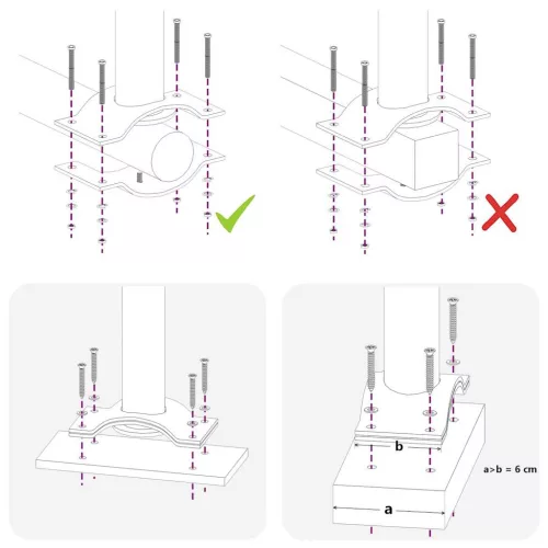  kék behúzható oldalsó teraszi napellenző 100 x 300 cm