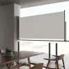  krémszínű kihúzható oldalsó terasz napellenző 60 x 300 cm
