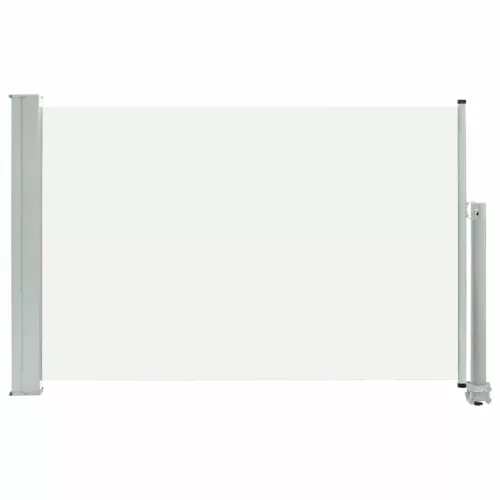  krémszínű kihúzható oldalsó terasz napellenző 60 x 300 cm