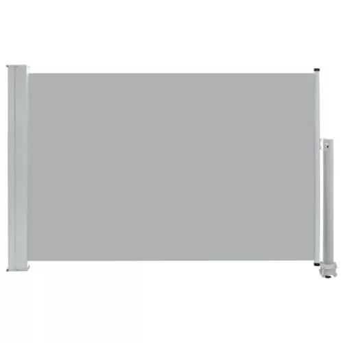  szürke kihúzható oldalsó terasz napellenző 60 x 300 cm