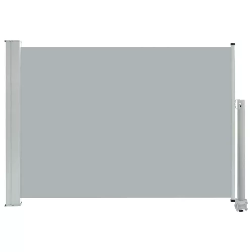 szürke kihúzható oldalsó terasz napellenző 80 x 300 cm