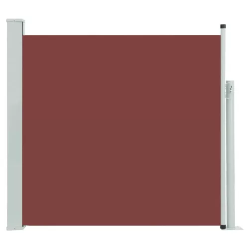  barna kihúzható oldalsó teraszi napellenző 170 x 300 cm
