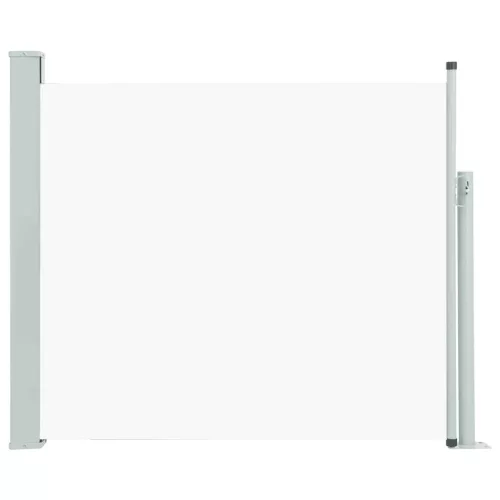  krémszínű kihúzható oldalsó teraszi napellenző 100 x 300 cm