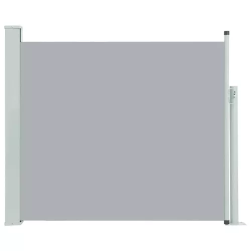  szürke kihúzható oldalsó teraszi napellenző 100 x 300 cm