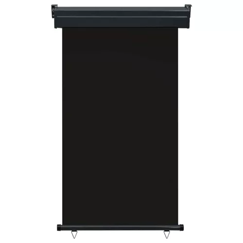  fekete erkély oldalnapellenző 105 x 250 cm