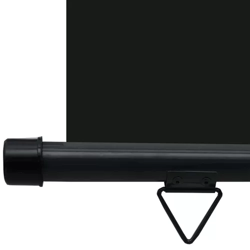  fekete erkély oldalnapellenző 105 x 250 cm