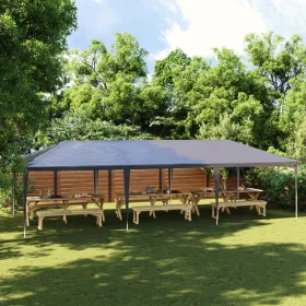  antracitszürke rendezvénysátor 4 x 9 m 90 g/m² 