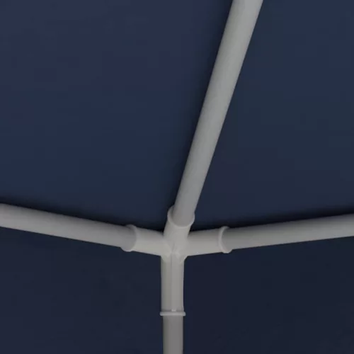  kék rendezvénysátor oldalfalakkal 2 x 2 m 90 g/m²