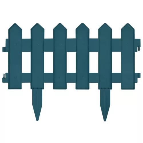  25 db zöld PP gyepszegély 10 m