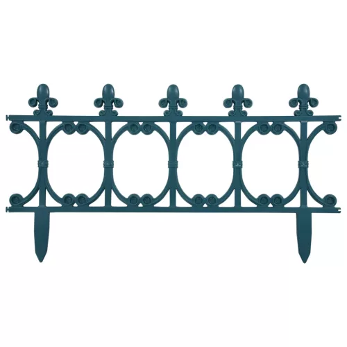  16 db zöld polipropilén gyepszegély 10 m