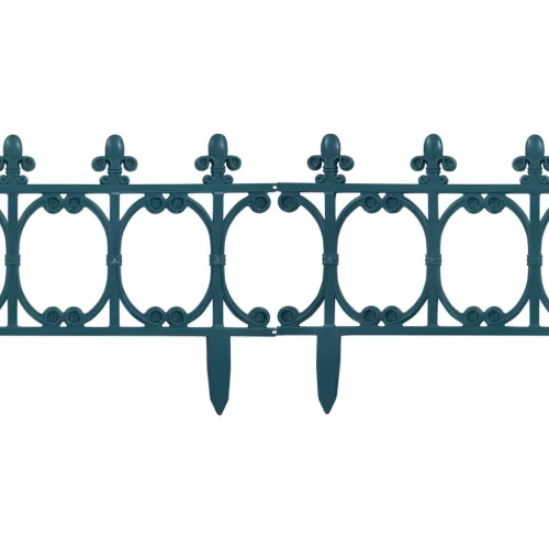  16 db zöld polipropilén gyepszegély 10 m