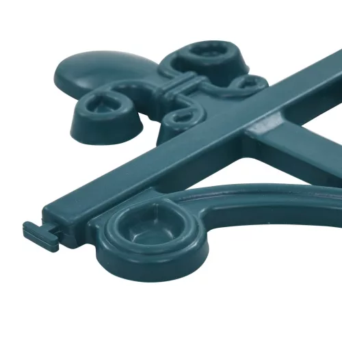  16 db zöld polipropilén gyepszegély 10 m