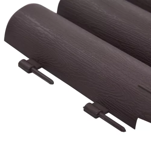  36 db barna polipropilén gyepszegély 10 m