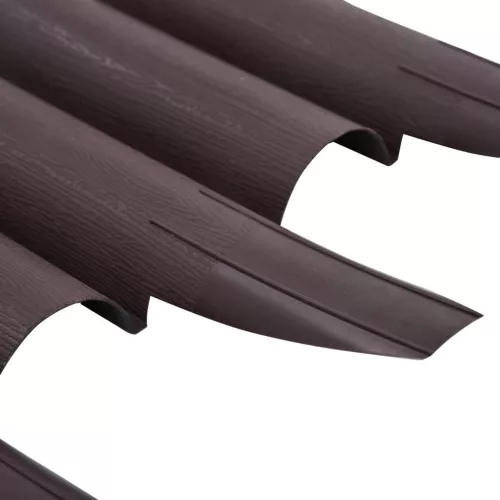  36 db barna polipropilén gyepszegély 10 m