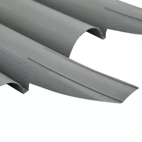  36 db szürke polipropilén gyepszegély 10 m