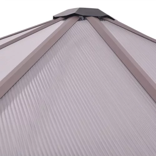  alumínium melegház 240 x 211 x 232 cm