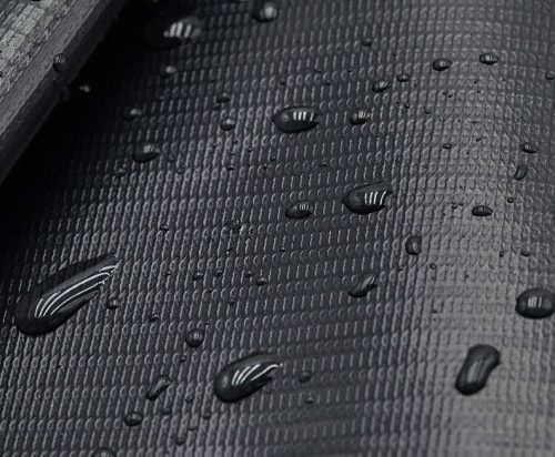 TP 3x3m összecsukható 800N acél pavilon, 4 db oldalfallal, ablak nélkül,  tűzálló - fekete