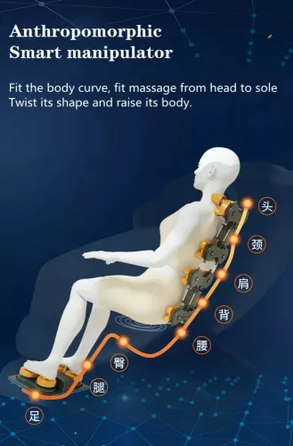 Zero gravity deluxe massage chair