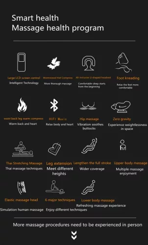 Zero gravity deluxe massage chair