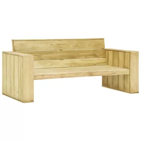  impregnált fenyőfa kerti pad 179 cm