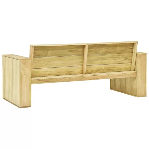  impregnált fenyőfa kerti pad 179 cm