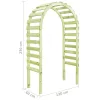  impregnált fenyőfa kerti pergola 130 x 60 x 230 cm