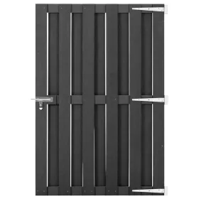  szürke WPC kertkapu 100 x 150 cm