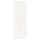 VID fehér tömör fenyőfa istálló stílusú ajtó 100 x 1,8 x 204,5 cm