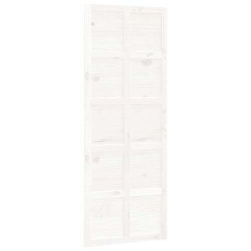 VID fehér tömör fenyőfa istálló stílusú ajtó 100 x 1,8 x 204,5 cm