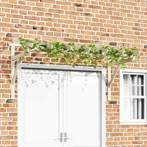  tömör fenyőfa ajtó előtető 200 x 100 x 100 cm