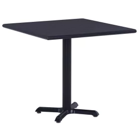  fekete kerti asztal 80 x 80 x 75 cm