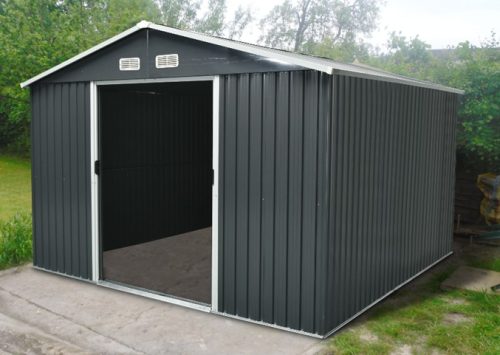 Archer stabil fém kerti tároló 9000 - 303cm x 301cm- antracit