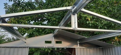 Archer stabil fém kerti tároló 9000 - 303cm x 301cm- antracit