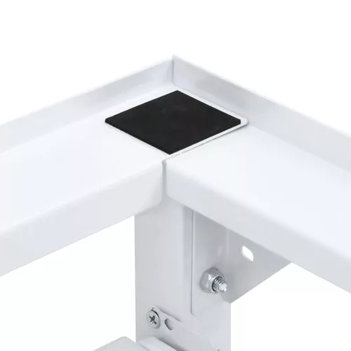  fehér mosógéptartó állvány kihúzható polccal