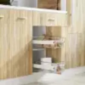  2 db ezüstszínű kihúzható drótkosár 400 mm