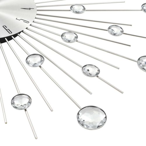  modern küllemű kvarcszerkezetes falióra, 50 cm átmérőjű