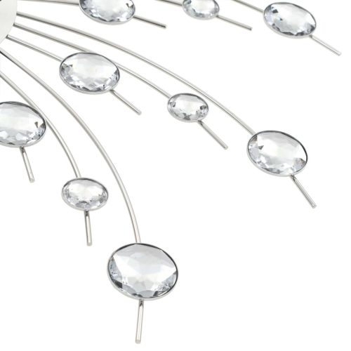  modern küllemű kvarcszerkezetes falióra, 50 cm átmérőjű