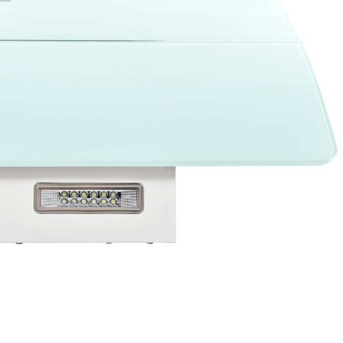  fehér rozsdamentes acél fali páraelszívó 756 m³/h 90 cm