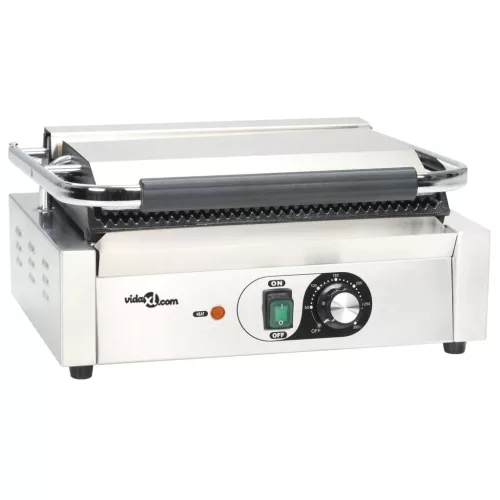  bordás kontaktgrill 2200 W 43 x 30,5 x 20 cm